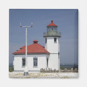 Imã EUA, Washington, Seattle, Farol Alki Point, 2