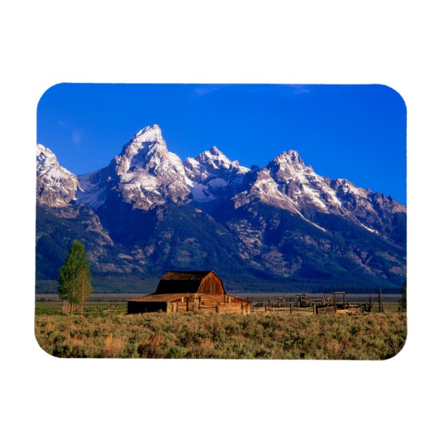 Ímã EUA, Wyoming, Grand Teton National Park, Manhã (Horizontal)