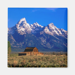 Imã EUA, Wyoming, Parque Nacional Grand Teton, Manhã