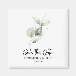 Imã Eucalipto Botânico Guardar a Data