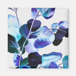 Imã Eucalyptus Gum deixa a aquarela