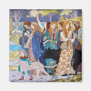 Imã Eugene Grasset - Painel Decorativo Harmonia