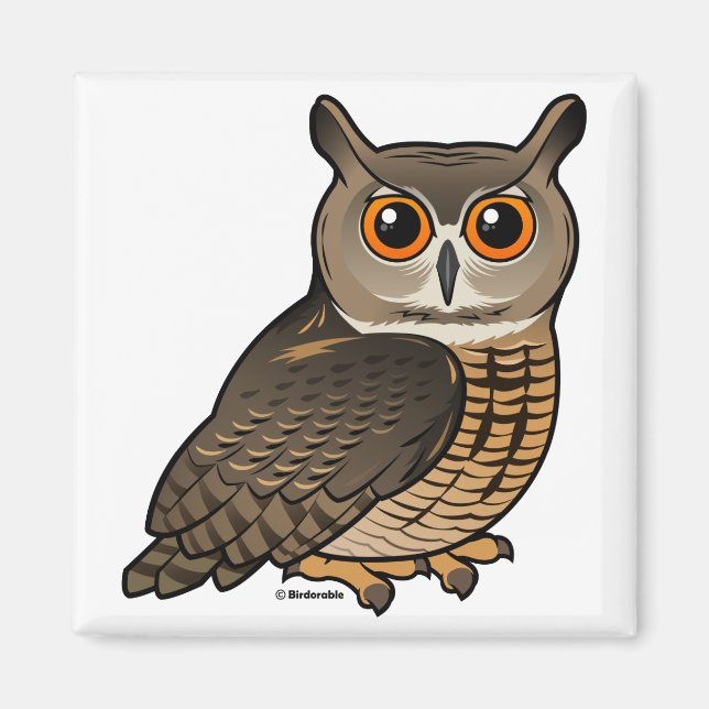 Imã Eurasian Eagle-Owl (Frente)
