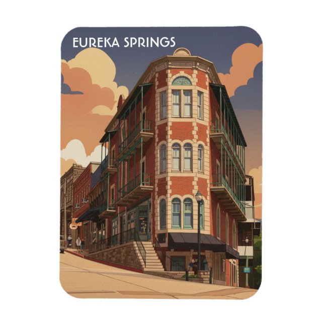 Ímã Eureka Springs Arkansas (Vertical)