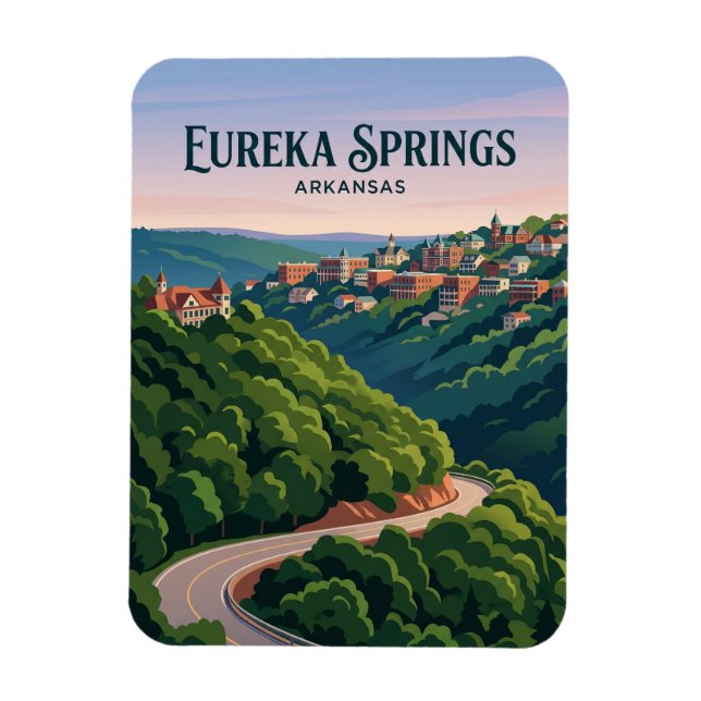 Ímã Eureka Springs EUA (Vertical)