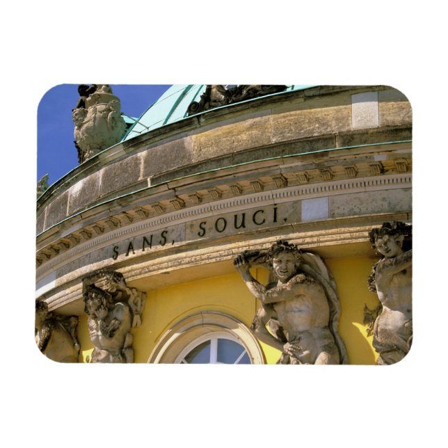 Ímã Europa, Alemanha, Potsdam. Parque Sanssouci, (Horizontal)