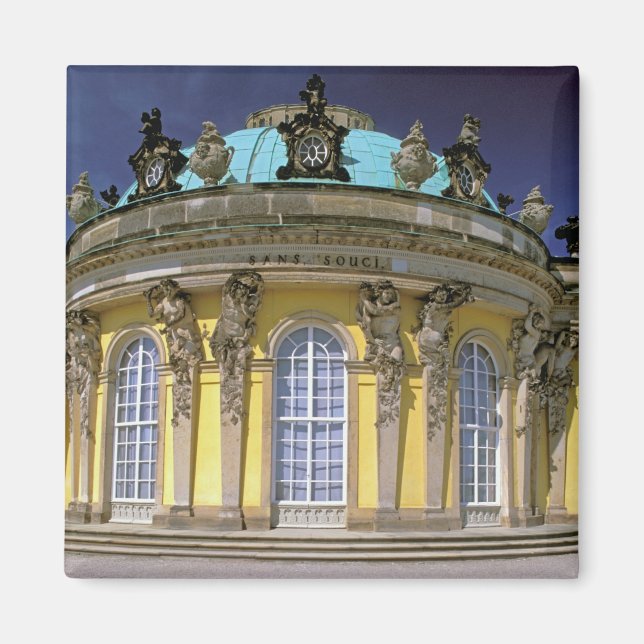 Imã Europa, Alemanha, Potsdam. Parque Sanssouci, 2 (Frente)
