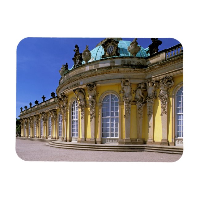 Ímã Europa, Alemanha, Potsdam. Parque Sanssouci, 3 (Horizontal)