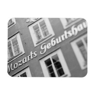 Ímã Europa, Áustria, Salzburgo. O local de nascimento