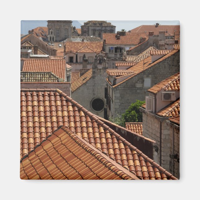 Imã Europa, Croácia. Cidade medieval amuralhada de 2 (Frente)