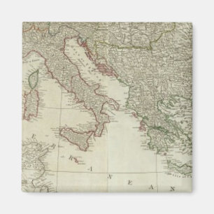 Imã Europa dividida em seus reinos, impérios