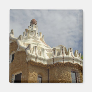 Imã Europa, Espanha, Catalunha, Barcelona. Park Guell,