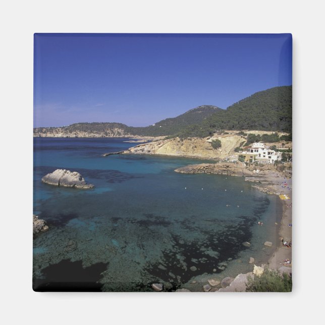 Imã Europa, Espanha, Ilhas Baleares, Ibiza, Cala de (Frente)