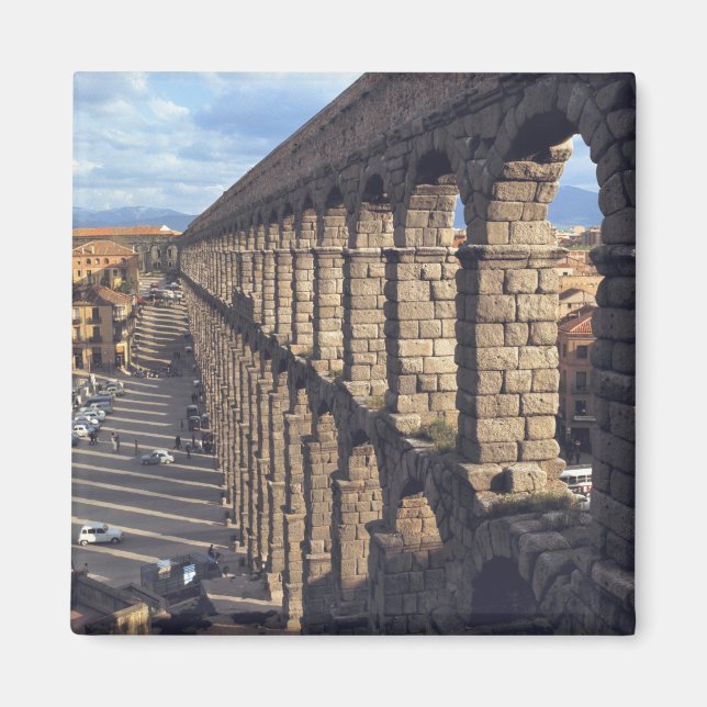 Imã Europa, Espanha, Segóvia. A luz tardia lança sombr (Frente)