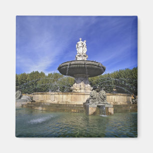 Imã Europa, França, Aix-en-Provence. Fontaine de