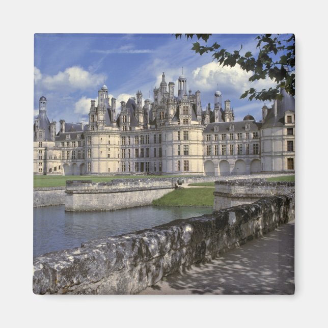 Imã Europa, França, Chambord. Impondo Chateau (Frente)