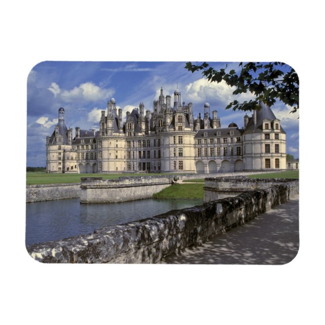 Ímã Europa, França, Chambord. Imponente Castelo (Horizontal)