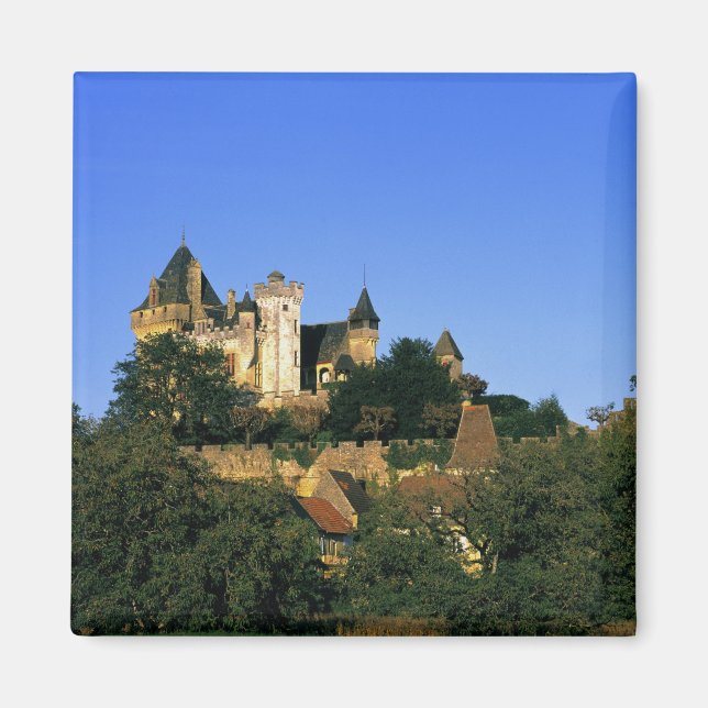 Imã Europa, França, Montforte. O castelo medieval (Frente)