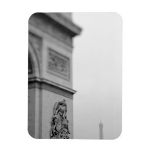 Ímã Europa, França, Paris. Arco do Triunfo e 2