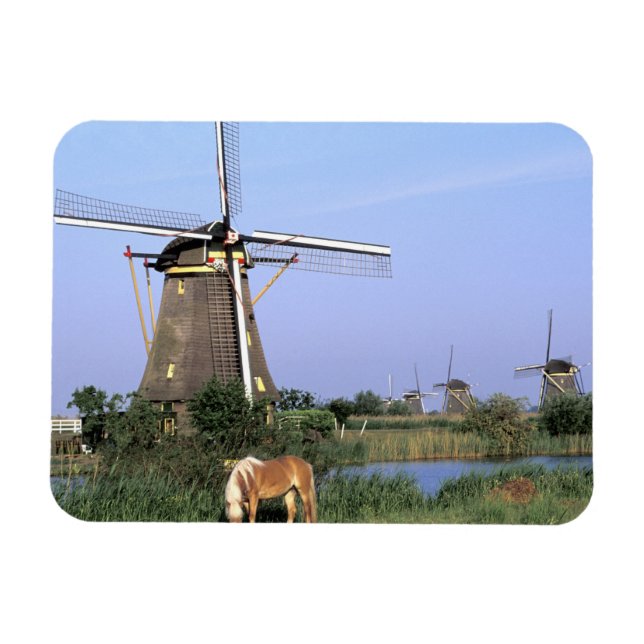 Ímã Europa, Holanda, Zuid Holland, Kinderdijk. 2 (Horizontal)