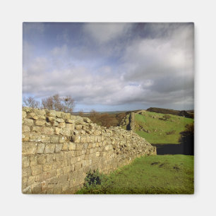 Imã Europa, Inglaterra, Northumberland. Muralha de Adr