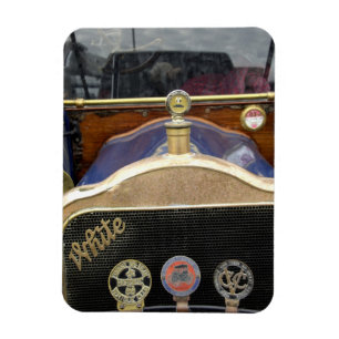 Ímã Europa, Irlanda, Dublin. Vintage auto, Branco 2