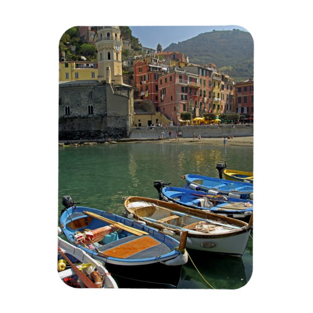 Ímã Europa, Itália, Ligúria, Cinque Terre, 2 (Vertical)