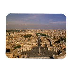 Ímã Europa, Itália, Roma, O Vaticano. Vista de S.