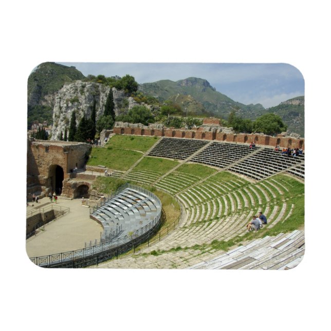 Ímã Europa, Itália, Sicília, Taormina. século 3 (Horizontal)