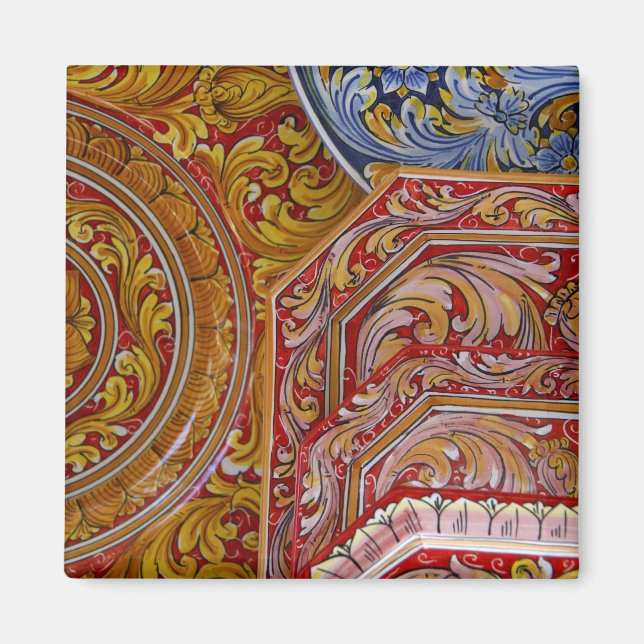 Imã Europa, Itália, Sicília, Taormina. Tradicional 2 (Frente)