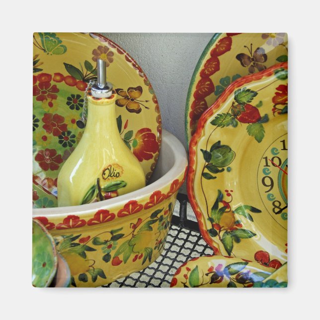 Imã Europa, Itália, Sicília, Taormina. Tradicional 8 (Frente)