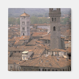 Imã Europa, Itália, Toscana, Lucca, Cidade panorama