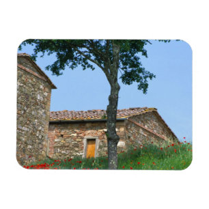 Ímã Europa, Itália, Toscana, vila abandonada em