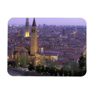 Ímã Europa, Itália, Vêneto, Verona. Vista do Castel