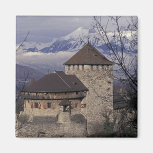 Imã Europa, Liechtenstein, Vaduz. Castelo de Vaduz,