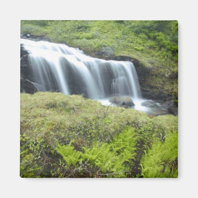 Imã Europa, Noruega. Cachoeira. (Frente)