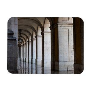 Ímã Europa, Portugal, Lisboa. Colunas da Arcada