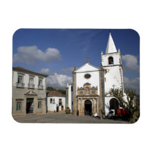 Ímã Europa, Portugal, Obidos. Igreja de Santa Maria em