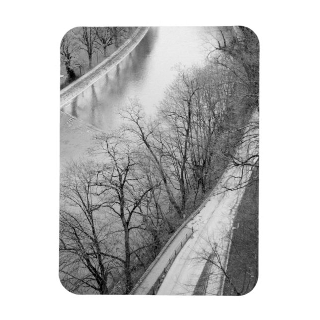 Ímã Europa, Suiça, Berna. Visão geral do Aare (Vertical)