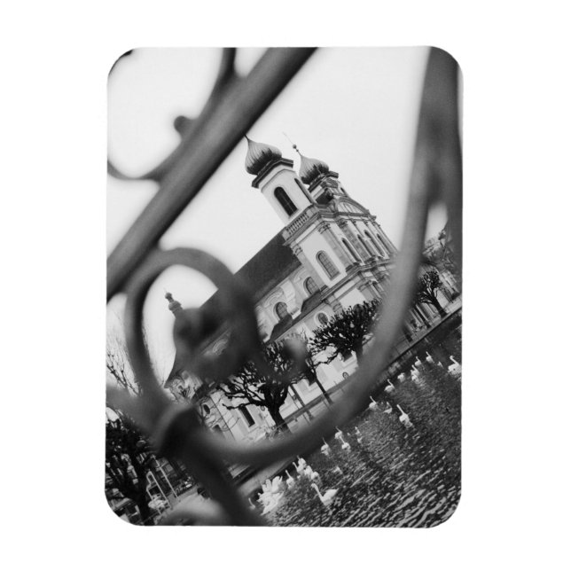 Ímã Europa, Suiça, Lucerna. Igreja Jesuíta (Vertical)