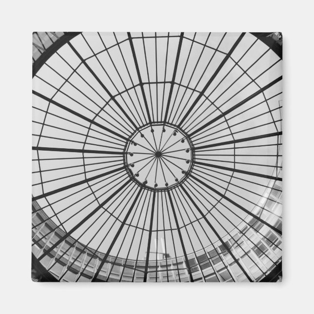 Imã Europa, Suiça, Zurique. Cúpula de vidro (Frente)