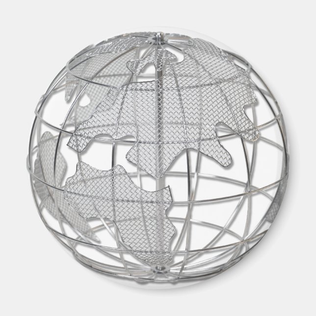 Imã EuropaÁfricaGlobo (Frente)