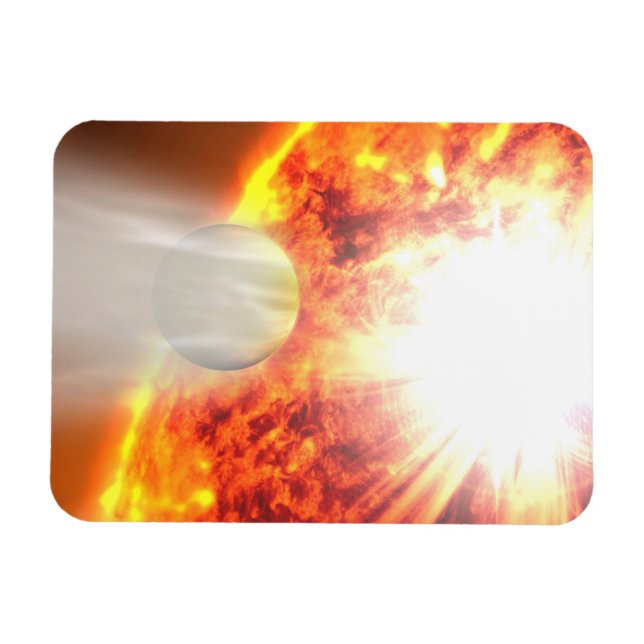 Ímã Evaporação da atmosfera de Hd 189733b (Horizontal)