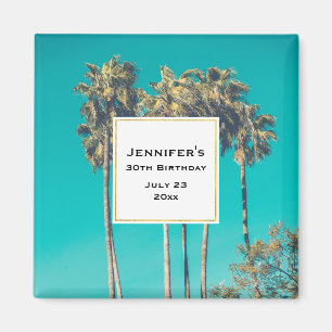 Imã Evento retrovisor Tropical Palm Trees