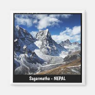 Imã Everest Trekking, paisagens de Sagarmatha - Nepal