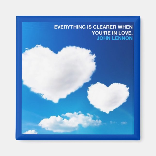 IMÃ EVERYTHING IS CLEARER WHEN YOU'RE IN LOVE (Frente)
