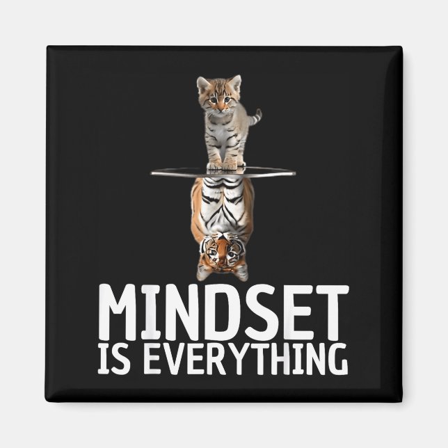 Imã Everything Is Mindset Insrational Mind Motivationa (Frente)