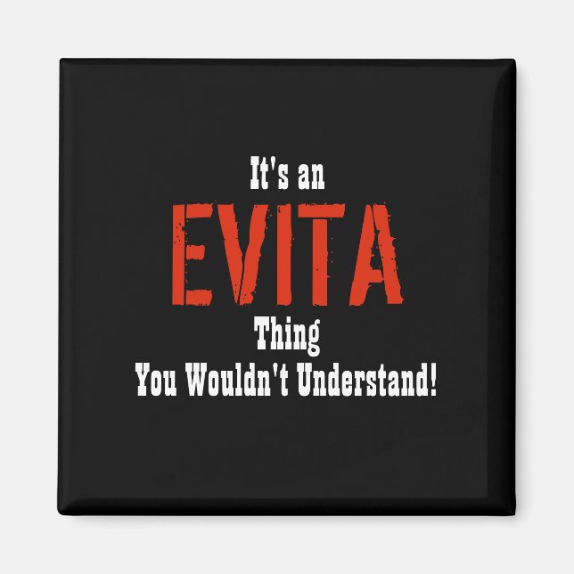 Imã Evita Magnet (Frente)