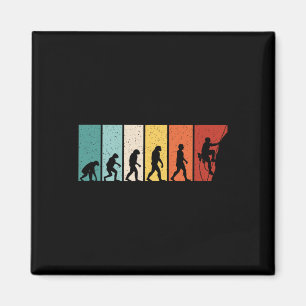 Imã Evolução da Escalada Retro Escalar Divertido Escal