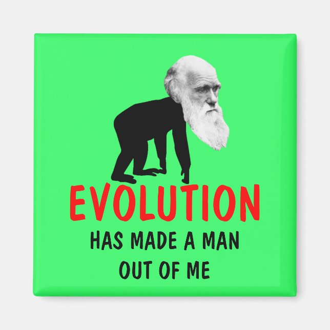 Imã Evolução Darwin (Frente)